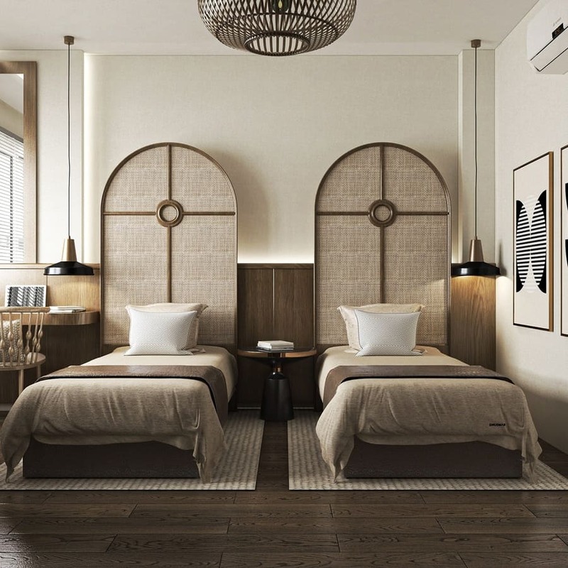12 mẫu thiết kế nội thất khách sạn mini thu hút